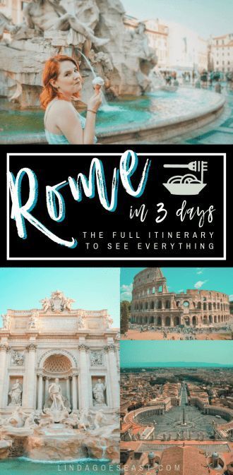 Just Pinned to PINWORTHY: TRAVEL : ift.tt/2XeJHT0 #travel #tlpicks #travelblogger #travelguide The Ultimate 3 Days in #Rome Guide | #3daysinrome #romeguide #travelrome #visitrome #bellaroma #bellaitalia #italyguide #romeitinerary #bestthingstoseeinrome