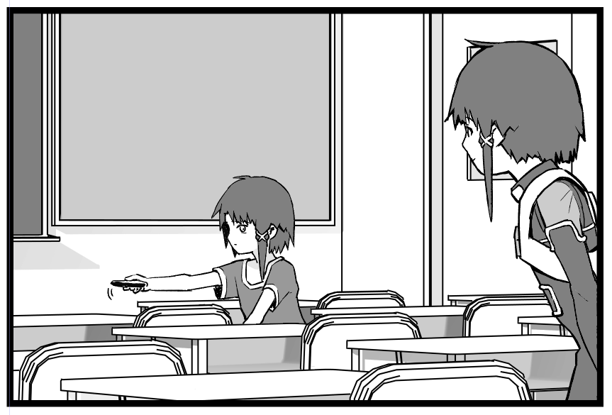 >RT 確認したところ、漫画の背景としての利用もOKとの事なので先日購入した@SbbUtutuya さんのUnityアセットJapanese School Classroomをblenderで出力テスト中

細かい線の強弱なんかは… 