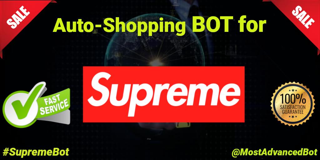 MostAdvancedBot's tweet image. #RT #SupremeBot can search items repeatedly using keywords. Then it will #AutoAddToCart and #AutoCheckout quickly. Works on #ChromeBrowser (on multiple chrome profile as well) &amp;amp; all #OS. So, HURRY! Grab a copy @MostAdvancedBot. #SALE is on. bit.ly/2LDkI8m