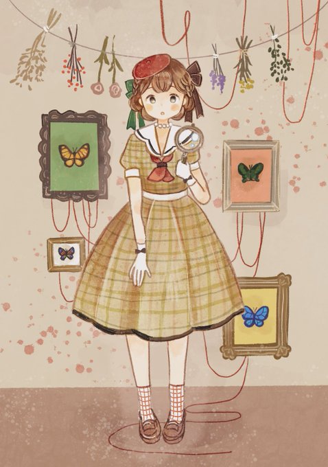 「昆虫 ドレス」のTwitter画像/イラスト(古い順)