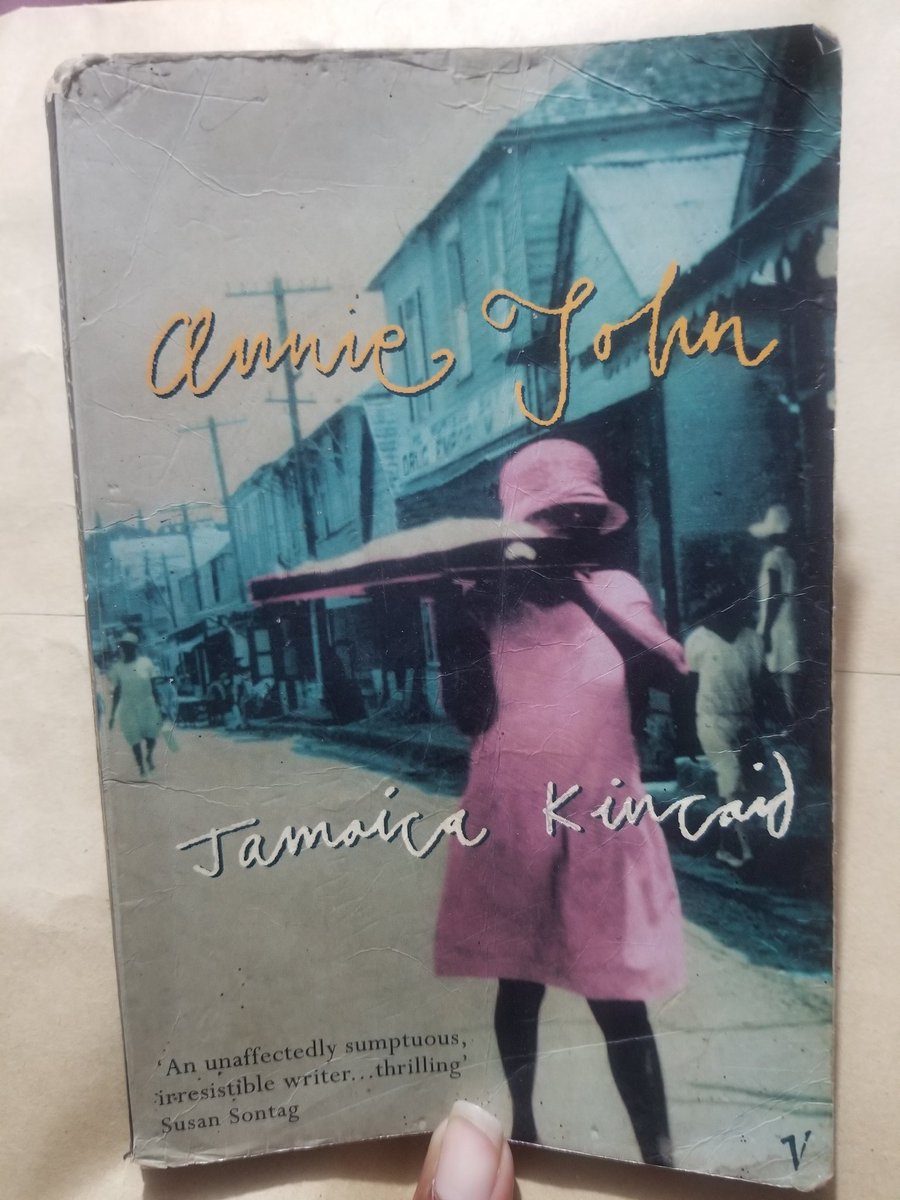 RacquelHudson2's tweet photo. I was introduced to Annie John by Jamaica Kincaid in my grade 7 English Literature class. I introduced my grade 2 daughter to said book which she completed in less than a week.
Needless to say I'm a proud mommy.
#StartingSummerRight #ReadingMakethAFullMan
#Summer2019 https://t.co/Bqjh91zfvE
