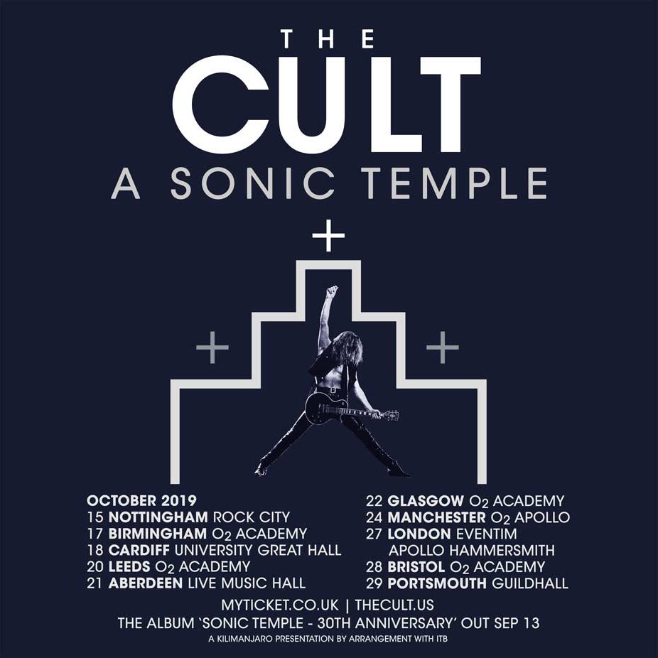 + A SONIC TEMPLE + tour arrives in the UK in October
Tickets on sale NOW > myticket.co.uk/artists/the-cu…