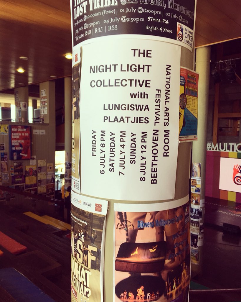 nightlight_za's tweet photo. Today is the day! Pull through if you’re near! #NAF2019 #Makhanda https://t.co/YpMyKSHj9G