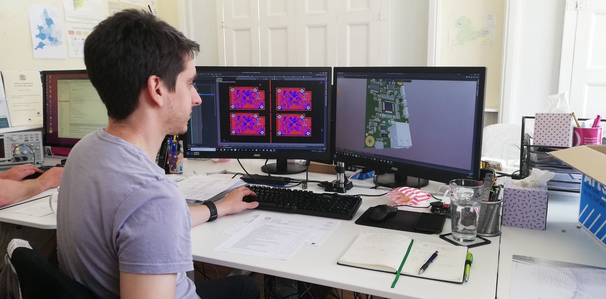 EvoltoDesign's tweet image. This week, @Justice0320 has been busy designing a complex PCB. The parts will be ordered today and a quick turnaround prototype build will be completed in house next week. Evolto is proud to achieve fast turnaround for our customers.
#IntelligentElectronicDesign