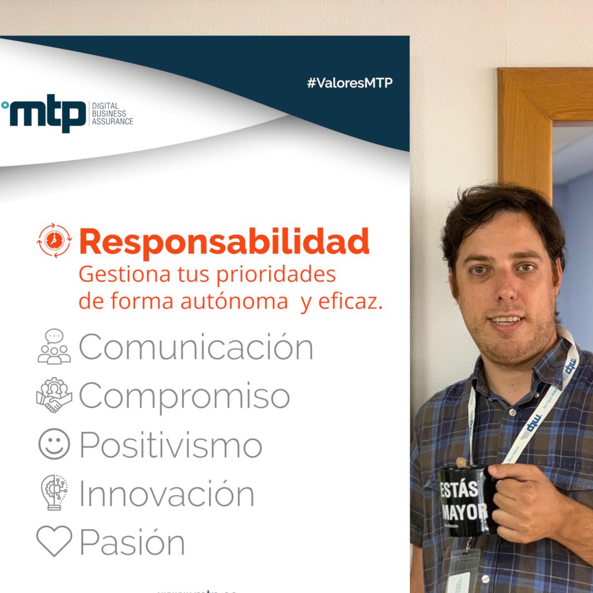 MTPdba's tweet photo. Nuestro compañero José Ángel Garcés lleva desde los 13 años disfrutando del ajedrez y de la informática a partes iguales. Gracias a su afición ha conocido a gente nueva e incluso ha viajado hasta Hungría para participar en un torneo internacional. #talentosMTP #mtpmola #QA https://t.co/NJxH1ixg0S