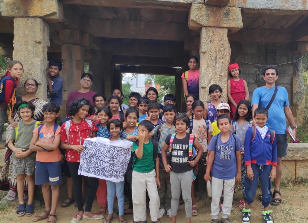 Thank You So Much <a href="/pluday/">Udaya Kumar P.L.</a> and Deepthi for a lovely day our at Begur exploring Inscriptions and learning about epigraphers and estampaging! Truly, exploring history in our local area is the best! <a href="/inscriptionblr/">Inscription Stones Of Bangalore</a>