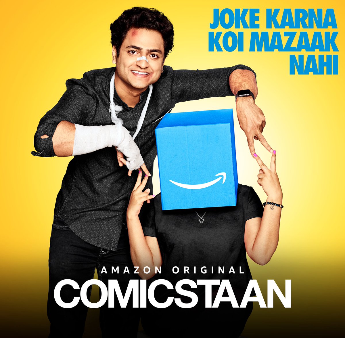 Brace yourselves (pun intended). #Comicstaan2