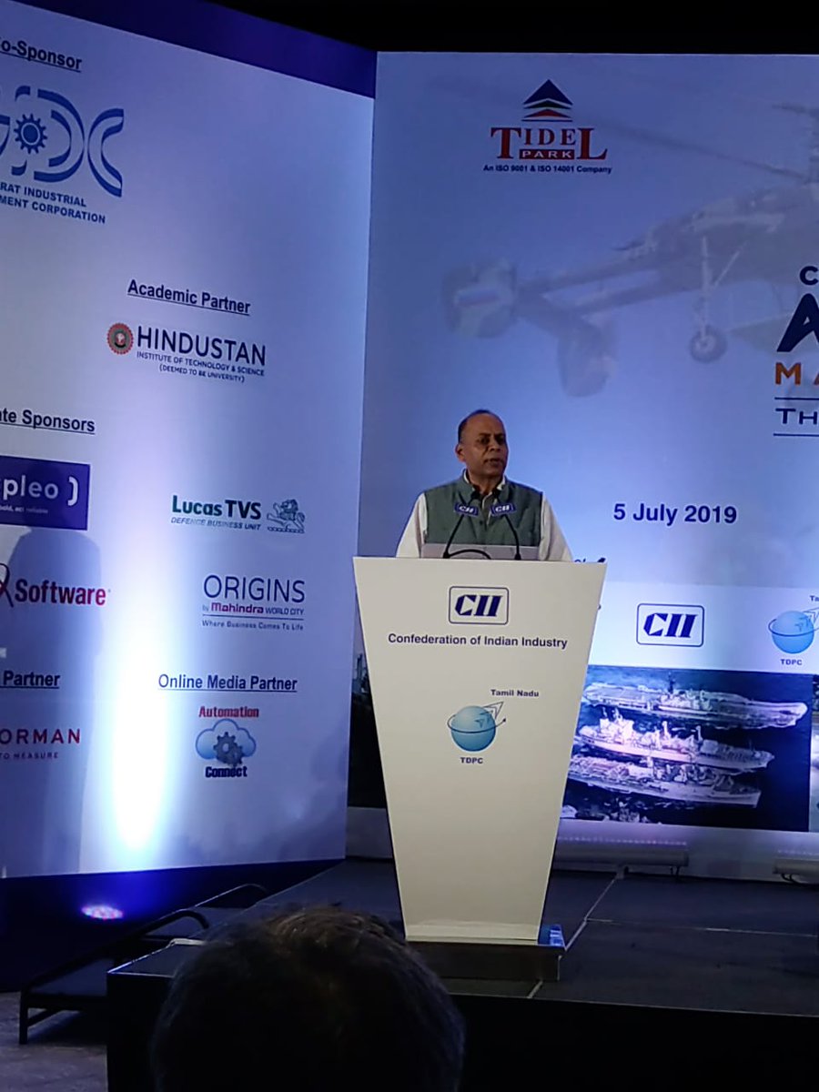 TNTDPC_Official's tweet image. Special Session 
Inaugural Address Dr Ajay Kumar, IAS Secretary Department of Defence Production  Ministry of Defence Government of India 
#digitization #globalization #financialconstraints #complexinformation