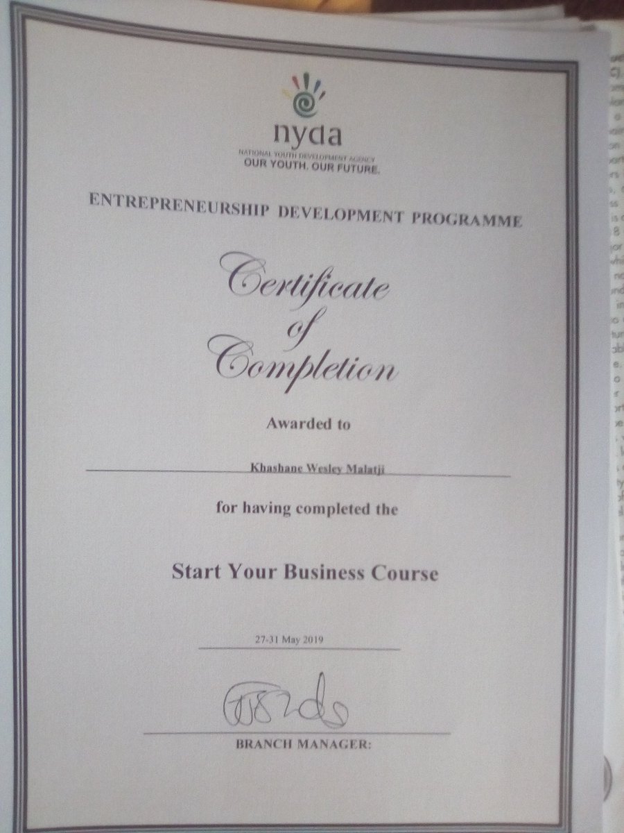 SkhellyG's tweet photo. #FreshBreakfast
hi.I'm asking a donation of R500.00 I need to register a business and open a business account in order to get NYDA grant/funding,already I did their training so m just waiting for funding but to get funding I gotta have registered business and business account.plz https://t.co/8f2GOwGkwC