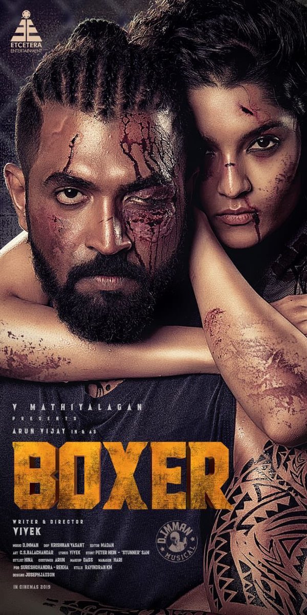 #BOXER 💪 #BoxerFirstLook @EtceteraEntert1 #DirVivek @arunvijayno1 @ritika_offl