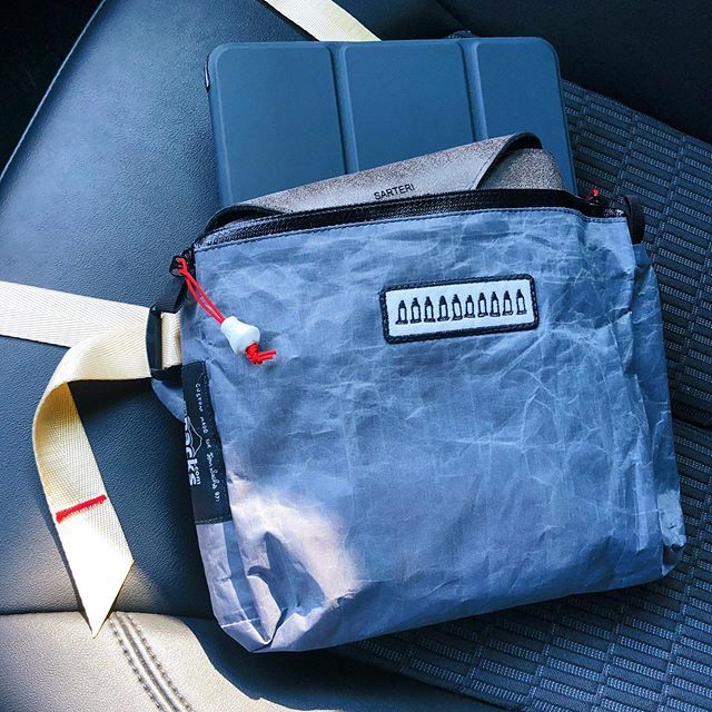 sarteri's tweet photo. Still #tenbullets to be shot. Thanks #tomsachs for this #fannypack supply. #ykk 🔒 https://t.co/BD7QRqAcJF