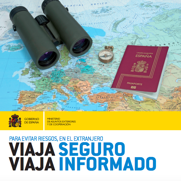EstamosSeguros_'s tweet photo. ✈️ Orgullosos de participar, por segundo año consecutivo, en la campaña "Viajo Seguro" del @MAECgob que se presenta hoy. A partir de las 12h⏰ os daremos todos los detalles. https://t.co/7m4PoN23CM