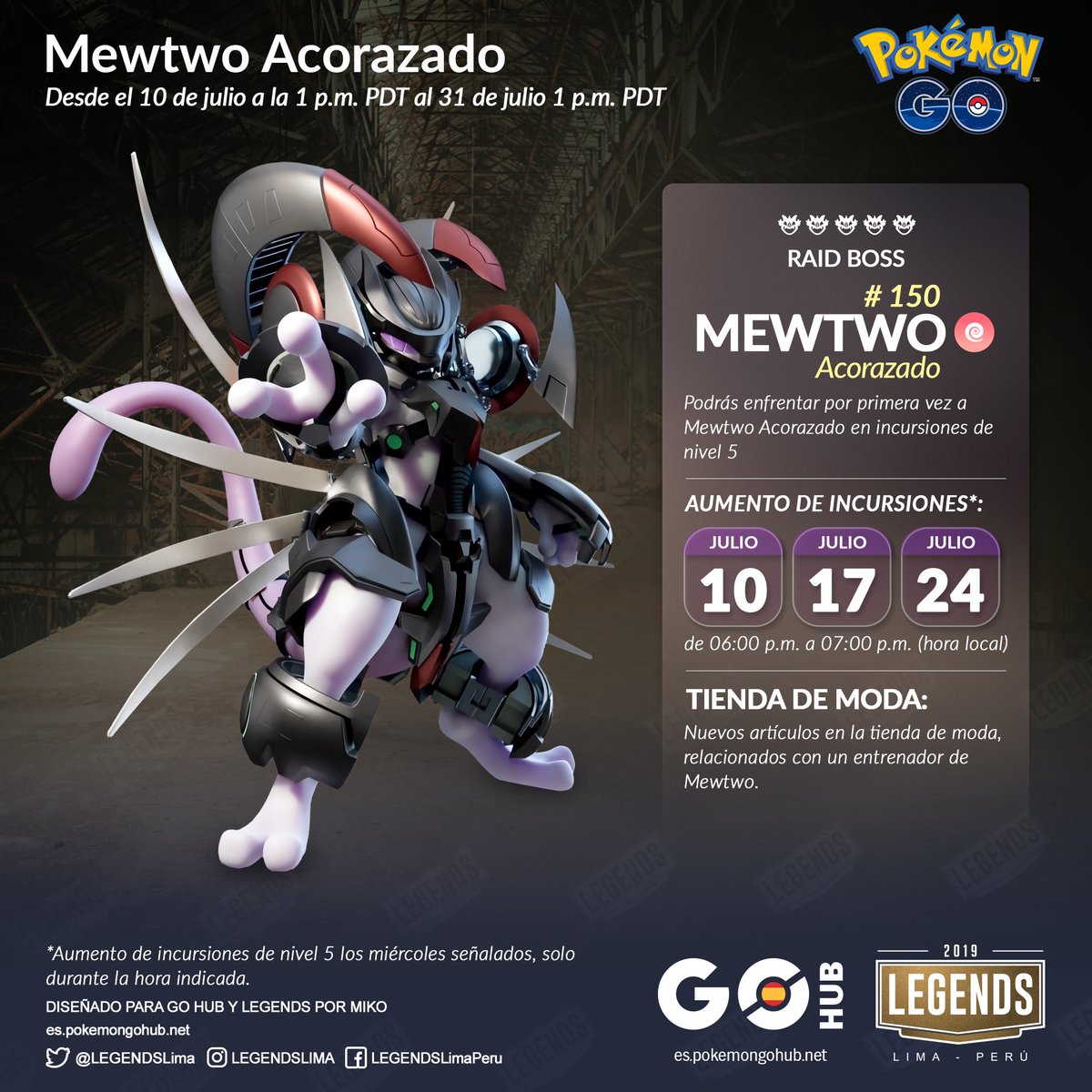 unocero - Atención, fans de Pokémon GO: ¡Viene un Mewtwo con armadura!