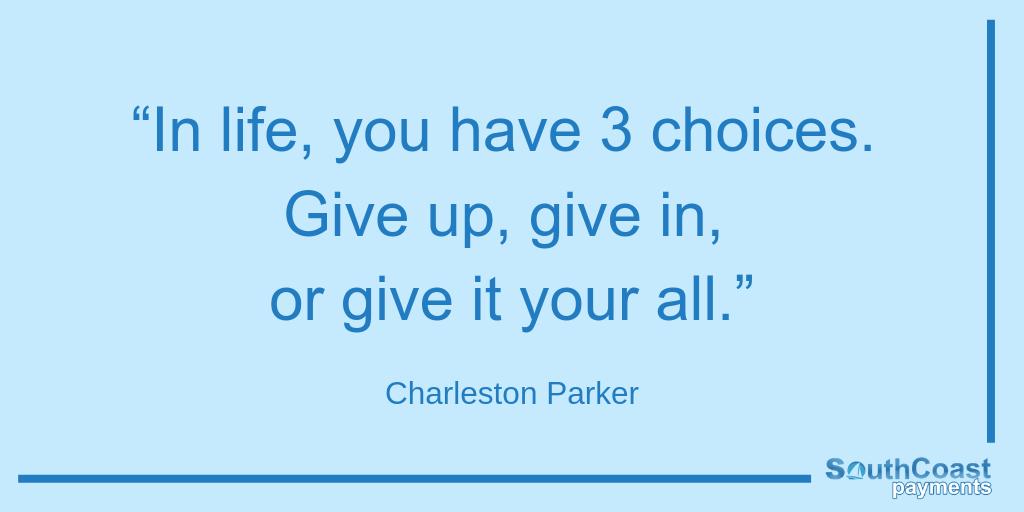 At South Coast Payments, we always strive to give it our all! 
Happy #Friday everyone! 😀

#happyfridayeveryone #gogetters #entrepreneurs #successmindset #fridaymotivation #southcoastpayments