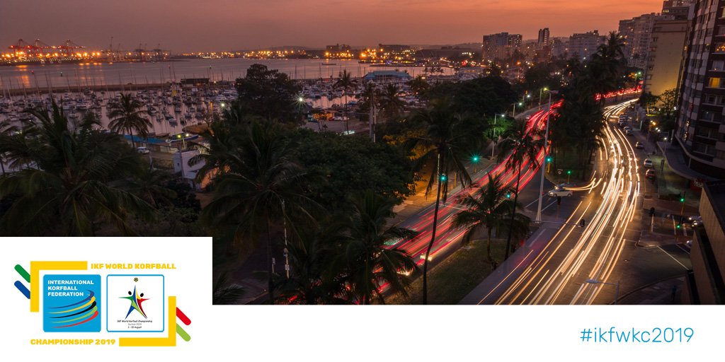 Stay Safe when you travel to Durban!
When out &amp; about:

At night, steer clear of dark, isolated areas.
Ask your Hotel to call Uber or recommend a Taxi service.
Explore the beautiful city in groups.

We look forward to hosting the IKFWKC 2019 in August! #IKFWKC2019 #korfball