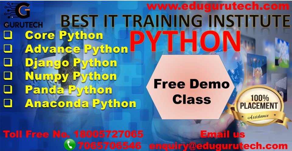 gurutechnoida's tweet image. Hurry Up – 30% Off
Free Registration
Core Python
Advance Python
Django Python
Numpy Python
More Information
enquiry@edugurutech.com
Contact Number 18005727065 / 7065706546
#CorePython #AdvancePython #DgangoPython #NumpyPython #AnacondaPython #ittraining #FreeClass
#noidasector2