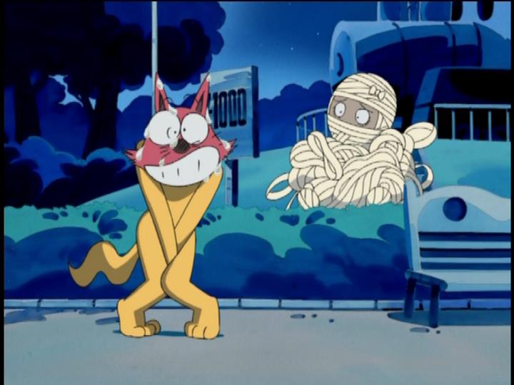 Twitter 上的 だだんだん 9 17虹ヶ咲5thライブ アニメ新シリーズが決まったことで かいけつゾロリのアニメを無印の第1話 から見直してる 第4話 きょうふのやかた でゾロリがミイラ男に変身するも包帯がほどけて露出狂みたくなってしまう場面があるけど ゾロリの股間