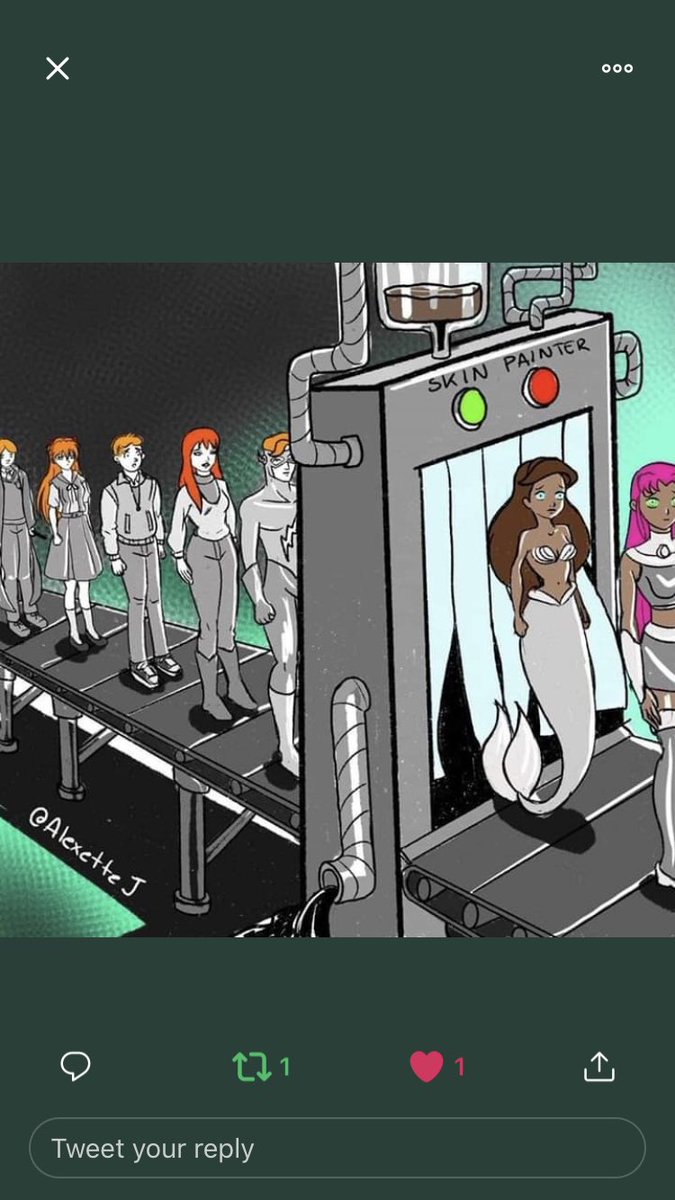 Huredhead's tweet photo. #NotMyAriel https://t.co/1Ssp7X6U8r
