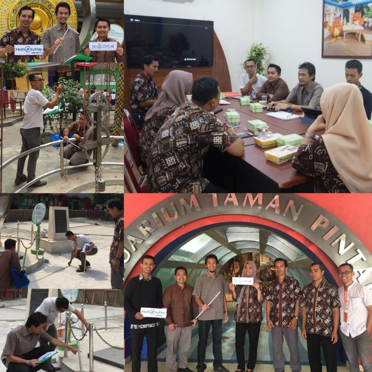 adinurcahyono's tweet image. In collaboration with Universitas Ahmad Dahlan and funded by the City Government of Jogjakarta. #MathCityMap will be officially available soon in @TamanPintar , a famous recreation and education park in the Special Region of Jogjakarta @unneskonservasi tamanpintar.co.id