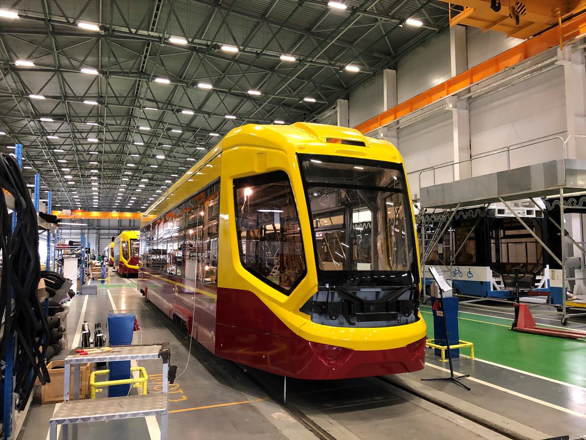 DSatiksme's tweet photo. 👍👍👍Pirmais tramvajs Daugavpilī ir gaidāms jūlija vidū - šobrīd tiek kārtotas pēdējās formalitātes. 🚋🚋🚋 #Daugavpils #Daugavpilstram #DSatiksme https://t.co/k8w6SIicoL