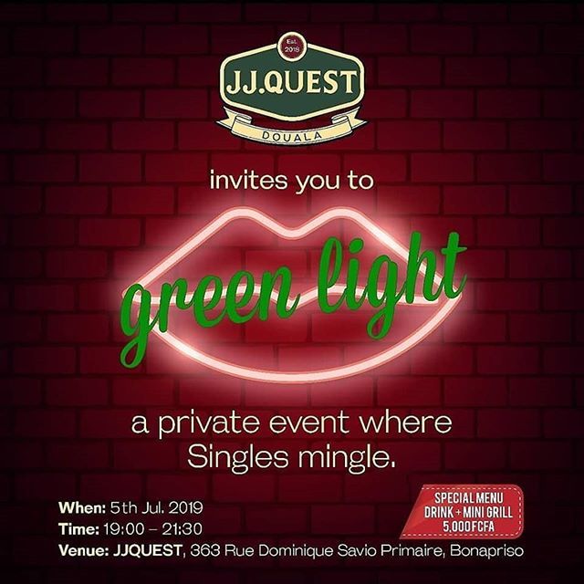 DlaYdeOut's tweet photo. 🍹 Afterwork 🚩 Green Light
📅 05.07.2019
⌚ 19h00 - 21h30
👉 JJ Quest - Bonapriso
#DlaOut #Douala #Out237 https://t.co/nXwLSpwCaG https://t.co/9P7obo5YDp