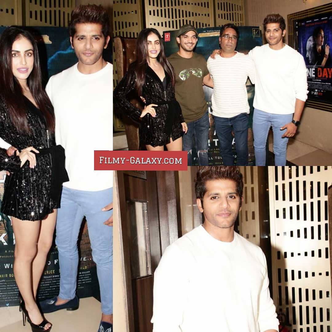 #SurbhiChandna, #ArjunBijlani along with #KaranvirBohra, #PriyaBanerjee at the screening of #HumeTumsePyaarKitna held last night! 

instagram.com/p/BzhtQMohJAR/…