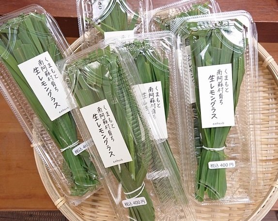 京王百貨店新宿店 グルメプラス 6階 エンハーブ 南阿蘇村産の 生レモングラス が7 6 土 13 土 土 の3日間限定で入荷します 機械を使わず手で収穫したものをパック詰めで販売するほか 生ハーブを使ったハーブウォーターも店頭でお出ししてい