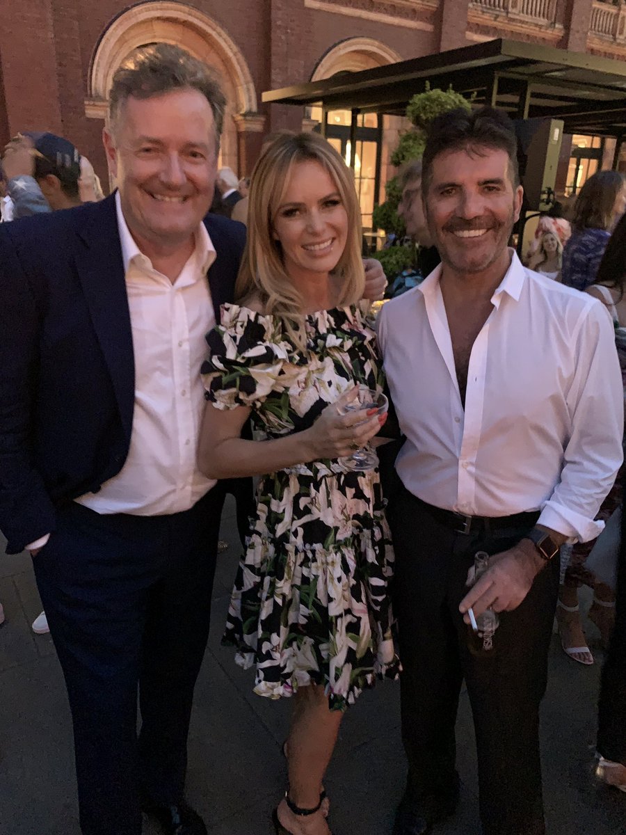 Piers Morgan on Twitter: "Reunited! The first - and best, if you go by the  ratings 🤣 - @BGT judging team. Be quite fun to work with these two again.  We always