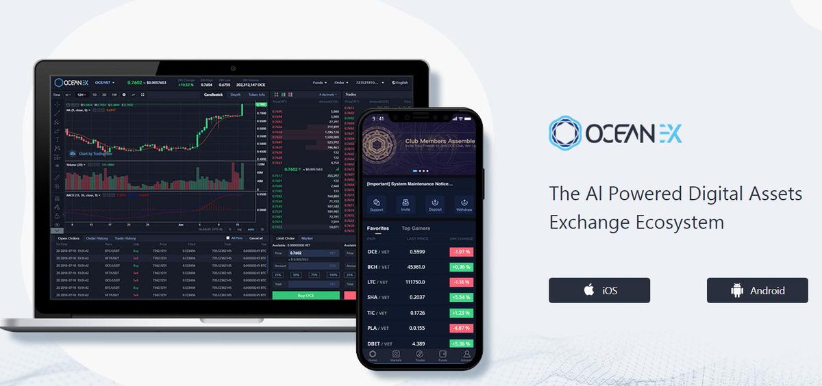 roy_noom's tweet photo. 🔥BIG NEWS for #Android Players! 🔥
#OceanEx has officially released Android alpha version, please feel free to download via https://t.co/HxtGy826cP 🛡️✅🌊
#oceanexcryptofarm #OCEclub $OCE #OCE
$VET $VTHO $btc #bitcoin #trading #exchange $eth $ltc $doge $dash https://t.co/ilYrB0mbxu