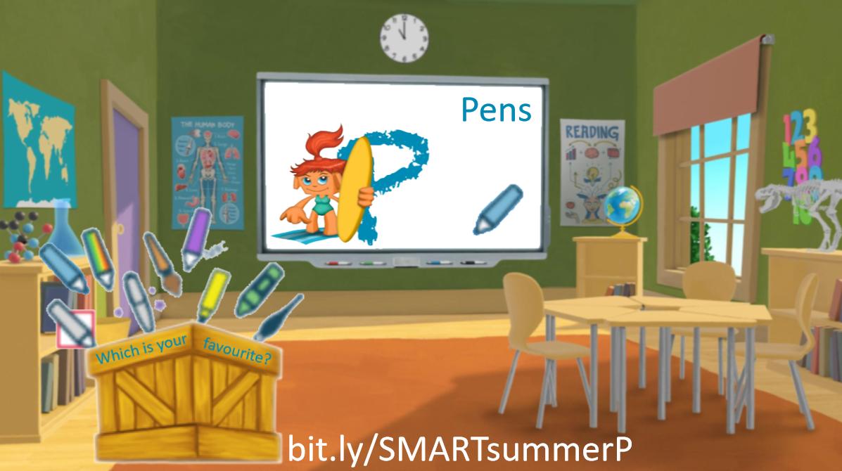 SMARTukconnect's tweet photo. Continuing the #SMARTSummerCountdown
11 days left of school
P. Pens: share a tip and trick on social media. Use the #SMARTSummerCountdown and tell everyone about it!
@SMART_Tech
Clink below for today's summer surprise!
https://t.co/eOgKRhimoA https://t.co/TTcQaTgMdB