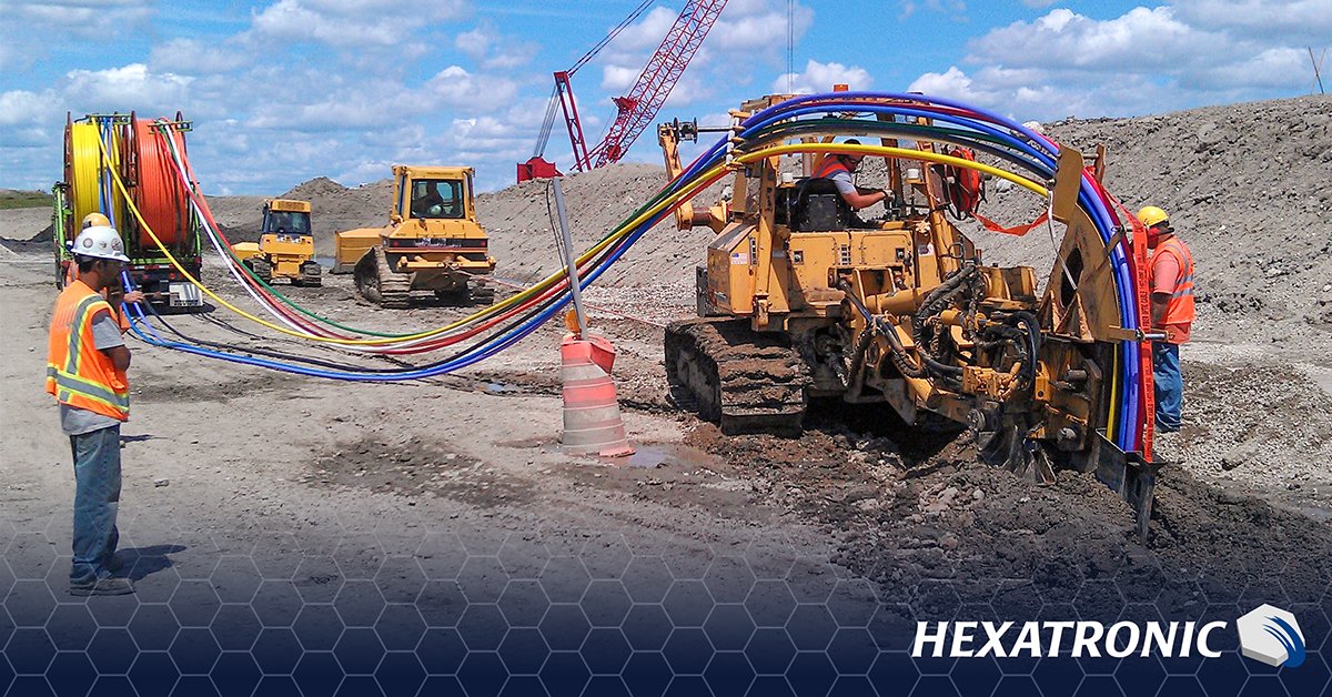 Hexatronic's tweet photo. THE HEXATRONIC COMPANY, BLUE DIAMOND, DELIVERS MILLIONS OF FEET OF THEIR CONDUIT FOR THE NEW ILLINOIS INTELLIGENT HIGHWAY SYSTEM PROJECT
Blue Diamond HDPE conduit and Cable in Conduit were used for the “open road tolling”, fiber security network and highway lighting. https://t.co/IDwQmpdheS