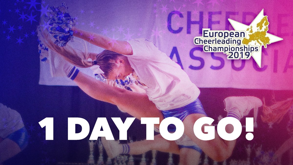 Best of luck to all our teams competing this weekend at the European Cheerleading Championships 2019 in Heidelberg, Germany! 1day to go! Go smash it! 💪🇬🇧TeamUKcheerECC2019 #ecaecc2019 #ukca