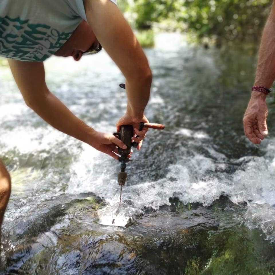 GalProjekt's tweet photo. We continue with our project in Krka National Park. This time we will operate at Roški slap.
#gal_project #hrzz #unizd https://t.co/RhYzqaA9YG