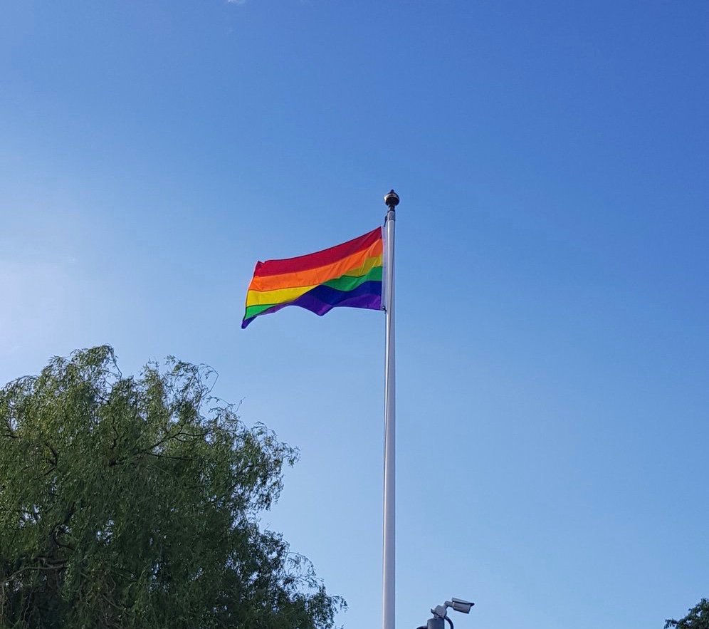 Good morning from BGS HQ! 

We're proudly flying the flag for #LGBTQIASTEMDay today. BGS is dedicated to inclusivity, parity and diversity, and support our QUILTBAG+ staff.