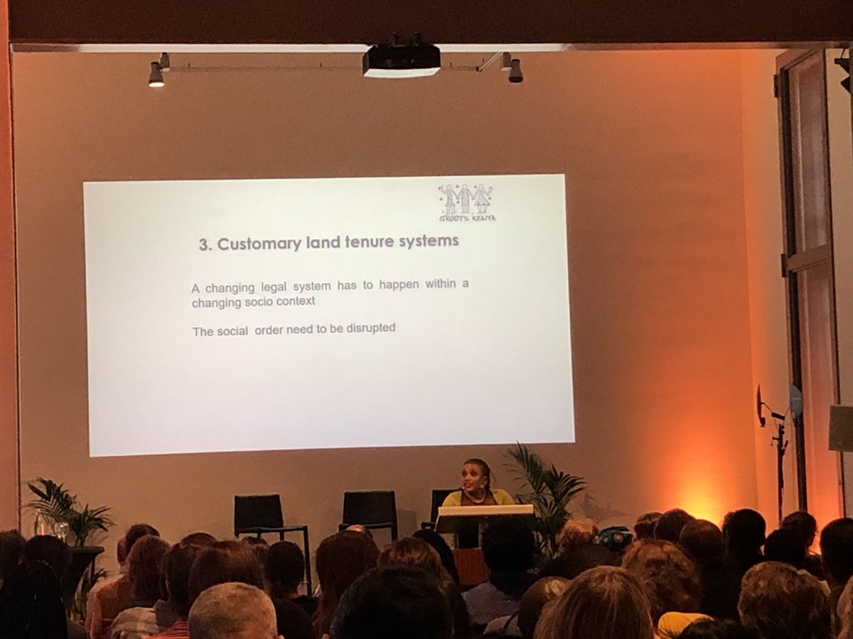 MT @landportal: Lack of access to gender-disaggregated data & women's representation in land institutions harms #landrights reforms says @Fridahgithuku from @groots_kenya. Call to #opendata! #landac2019 @LANDacademy @GLTNnews @landcoalition  #womensland