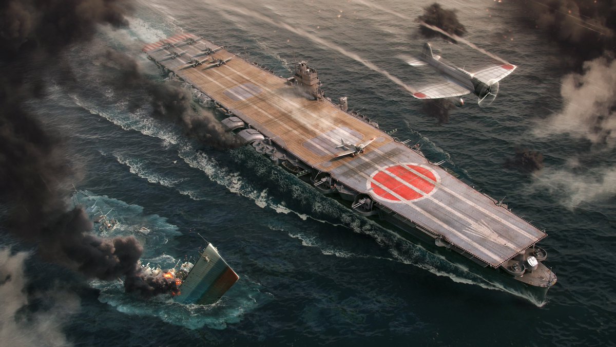 艦長の皆さん！ 本日7月5日は日本空母「飛龍」の就役日です！ 飛龍は