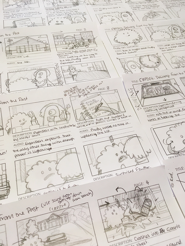 eByteMonsters's tweet photo. eByte number 41 is in production! #ebyte #microlearning #digitallearning #animation #storyboard #monsters #learningnexus https://t.co/jI6pl5OUNp