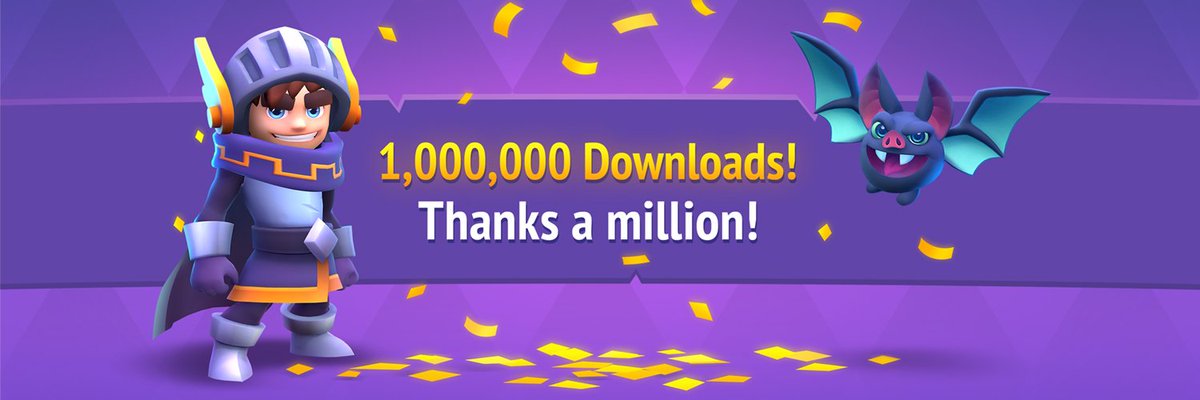 1 million Knights roam the dungeons! We are excited and humbled by the sheer number of players Nonstop Knight 2 has gathered after its launch. We are absolutely thrilled and inspired to keep making the game the best it can be, and can’t wait to see where the future will take us!
