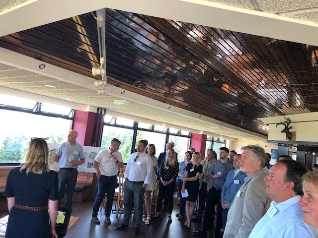 A lovely evening for a BBQ and a thought provoking presentation from Cornwall Environmental Consultants at yesterday's First Thursday.