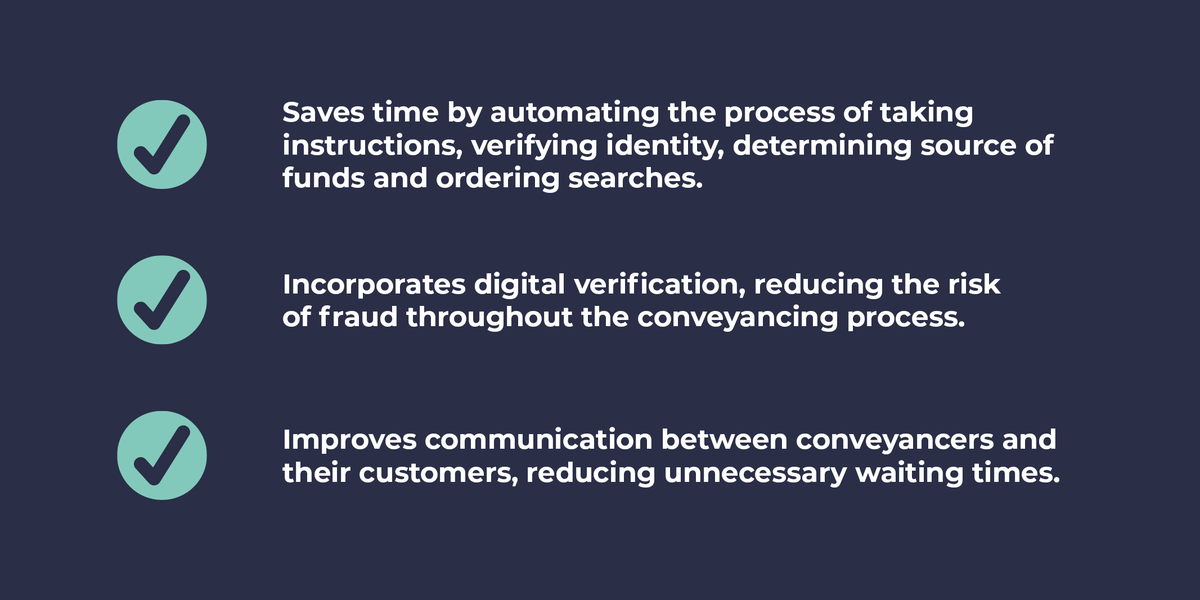 DigitalMoveUK's tweet photo. DigitalMove benefits Conveyancers in many ways - we're helping conveyancers save time, keeping them protected from fraud and helping them communicate more effectively with customers. #digitalmove #digitalisation #conveyancing #proptech https://t.co/SqY2ABqyFY