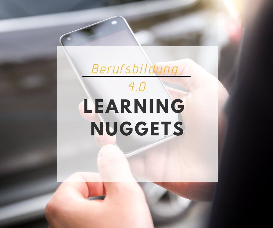 AusbilderMain's tweet photo. Nutzt ihr bereits #learningnuggets in eurer Ausbildung? Sie bieten vielfältige Einsatzmöglichkeiten in der #berufsbildung 4.0 und lassen sich leicht bspw. mit dem #webtool Rawshorts realisieren! 👍🏻
#azubivideo 
#webtools #berufsbildung4.0 #ausbildertipp 
https://t.co/znfI3dH2tz https://t.co/NYH8ftzLyO