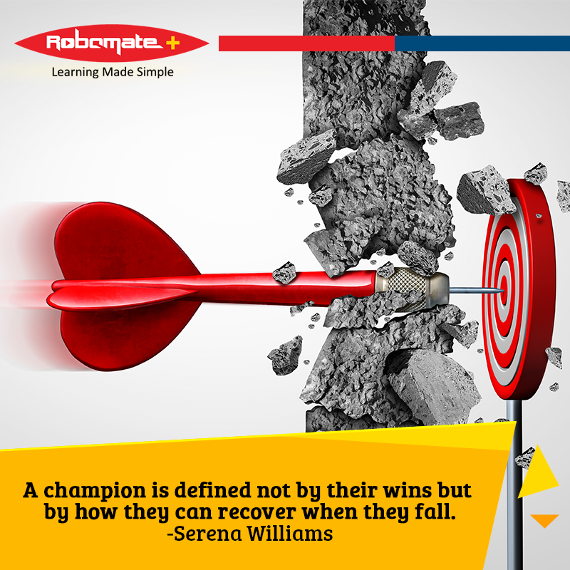 Robomateplus's tweet photo. Champions are the ones who never give up! It’s all about getting up and doing it better!
#Robomate #Exam #Motivation #LearningMadeSimple #VideoModule #Curriculum #DigitalLearning #ConceptClarity #DigitalBooks #SerenaWilliams #Quote #QOTD https://t.co/XJlApIp9CY