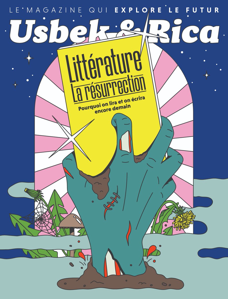 Jérôme Ruskin (@jeromeruskin) on Twitter photo Cet été, ce sera un peu de lecture sur l'avenir de la lecture !
Le nouvel <a href="/USBEKetRICA/">Usbek & Rica</a> est en kiosque ❤️🧟♂️🚀 Cet été, ce sera un peu de lecture sur l'avenir de la lecture !
Le nouvel <a href="/USBEKetRICA/">Usbek & Rica</a> est en kiosque ❤️🧟♂️🚀