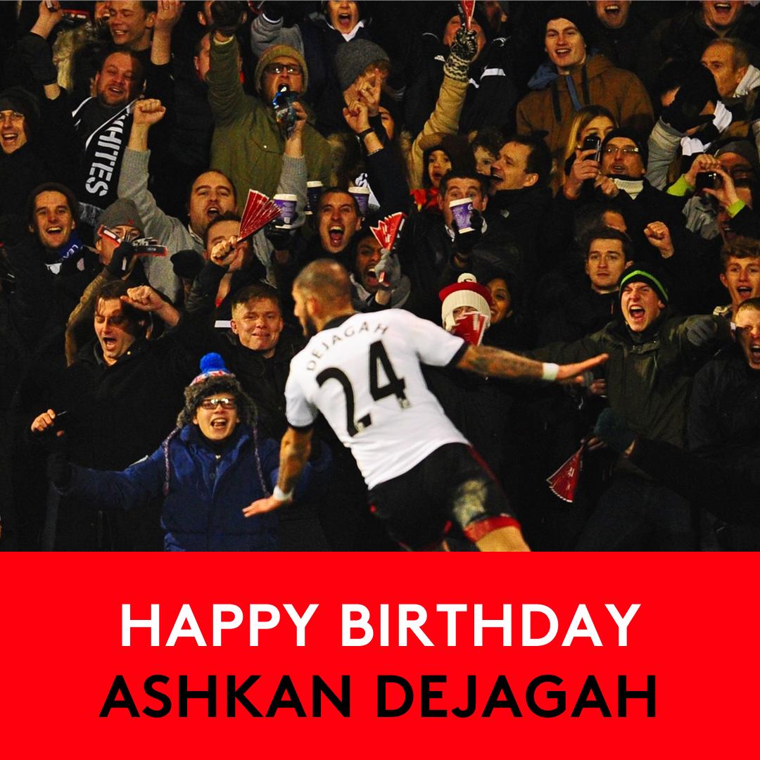  Happy 33rd birthday to Ashkan Dejagah!  