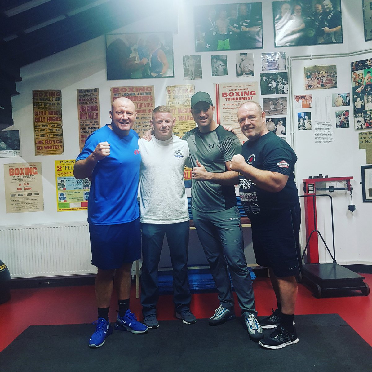 Ttherapy3's tweet photo. Sean Trodden, myself, Jay Farrell and Danny Kelly at Birkenhead boxing club the venture 🥊🥊 https://t.co/bk9V7OzUuV