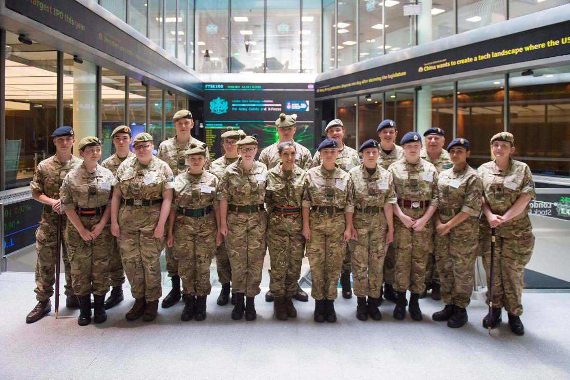 XForces's tweet image. The latest #blog by our CEO @renkapur celebrates 17 pioneering #ArmyCadets who attended our inaugural Enterprise For Life® Cadets Programme and were this week recognised for their achievements at @LSEGplc. Read more here: bit.ly/2NC3ryU RT #EnterpriseForLife #XFSuccess