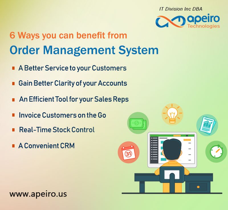 ApeiroTech's tweet photo. 6 Ways you can benefit from Order Management System
#Apeiro_Technologies #OrderManagementSystem
https://t.co/jN4ss1teUM https://t.co/792qSJefeM