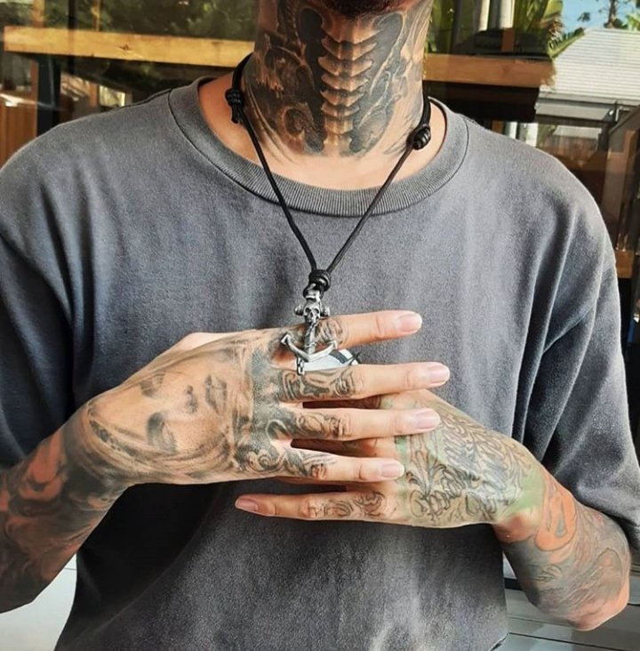 #rottenbones #anchorpendant #rockjewelry