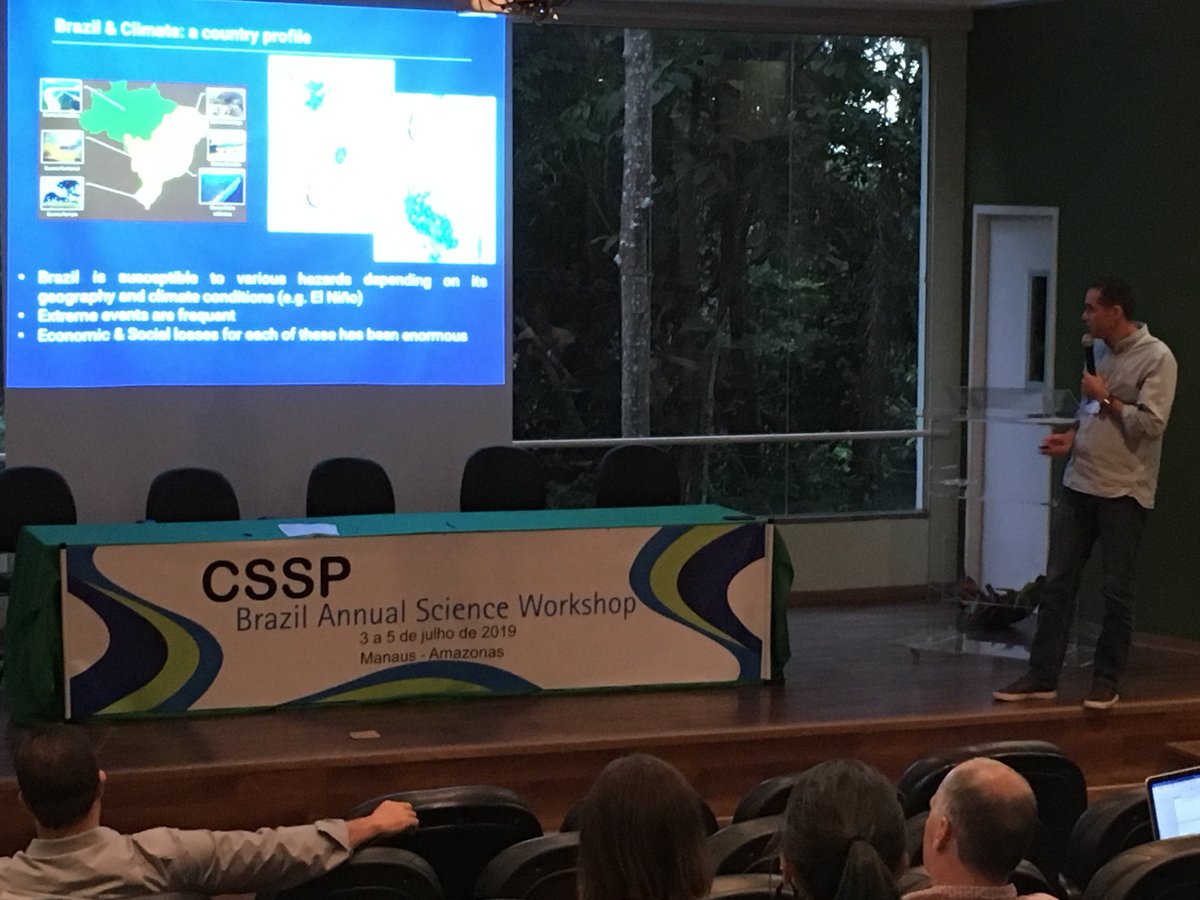 MetOffice_Sci's tweet image. Day-to-day &amp;amp; month-to-month variability of rainfall over 🇧🇷 is expected to increase for all regions with climate change, leading to more extremes. This new #CSSPBrazil result was presented by @lincolnalves at INPE at the annual science workshop in Manaus. @NewtonFund @UKinBrazil