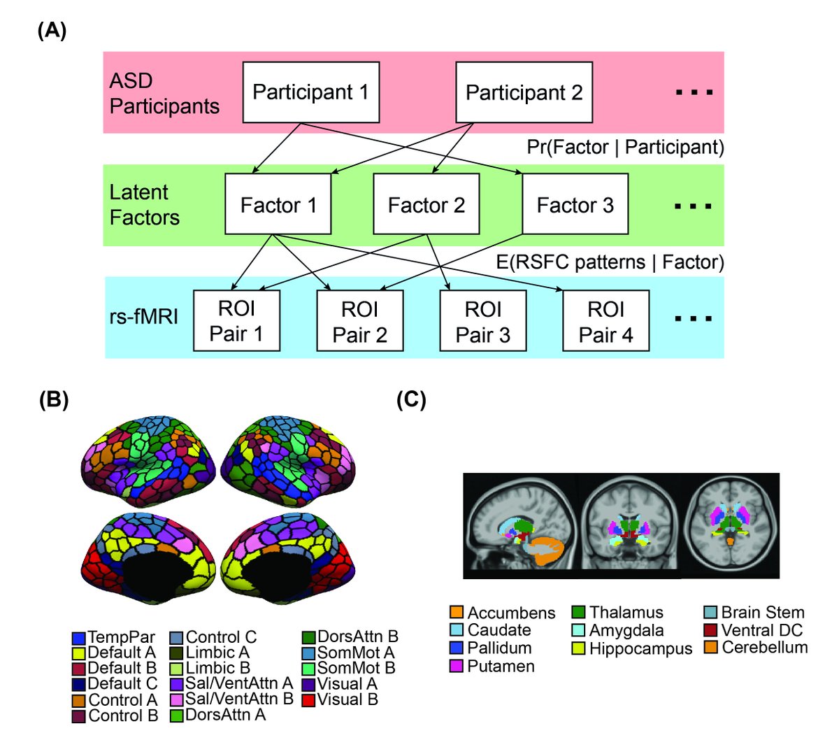 1/4 New preprint (biorxiv.org/content/10.110…) with @tangsy93 <a href="/SunNanbo/">Sun Nanbo</a> <a href="/DoriFloris/">Dorothea Floris</a> &amp; Adriana Di Martino. Autism is well-known to be heterogeneous, but (categorical) subtypes miss out on continuous (dimensional) inter-individual variation. So we used a Bayesian model to ...
